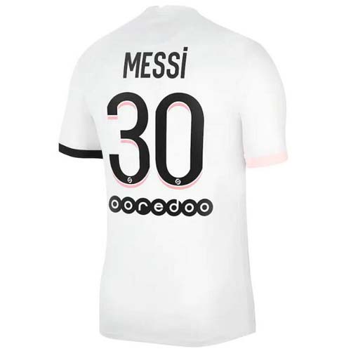 Maglia Paris Saint Germain NO.30 Messi 2ª 2021-2022